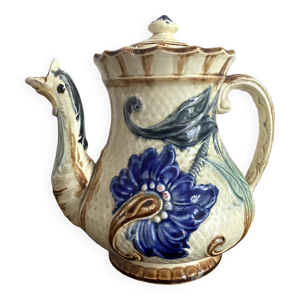 Théière en barbotine