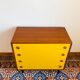 Mustard yellow dresser