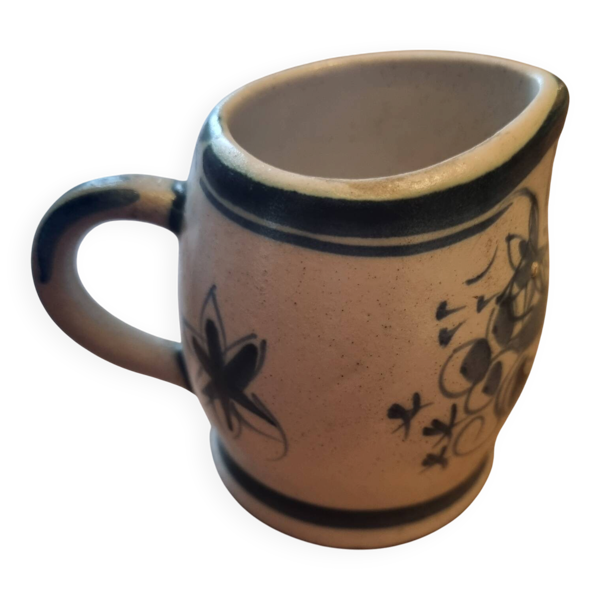 Crémier, pot à lait Keraluc Quimper Bretagne 1940-50
