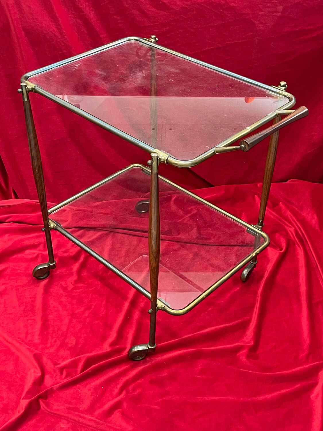 Bar trolley served