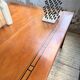 Double-sided walnut counter desk 1900
