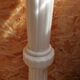 Colonne en albâtre