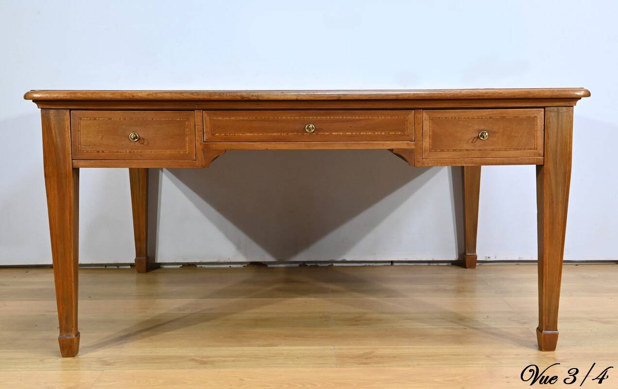 Important architect's desk in mahogany - 1920