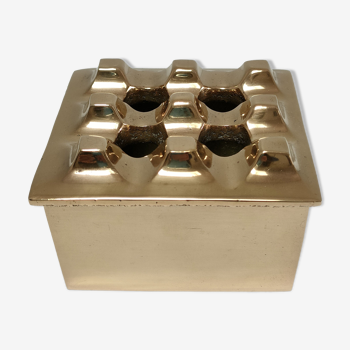 Brass ashtray design 70s