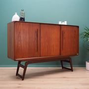 Enfilade en teck, design danois, années 1960, production : Danemark