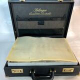 Cutlery set SBS Bestecke Solingen 70 pieces gold plated, vintage