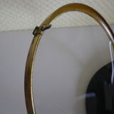 Black bakelite pendulum, bayard brand, 50s