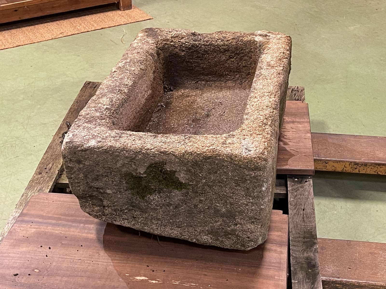 19th century Breton granite trough