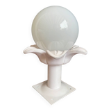 Opaline palm tree ceiling light from the 1980s.