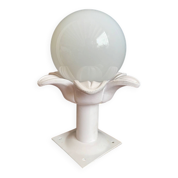 Plafonnier palmier en opaline, années 80