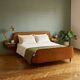 Bed with bedside tables 1950s-60s