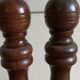 Set pepper and salt shaker in xxl wood