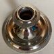2 stainless steel candlesticks "made in france"