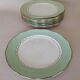 9 assiettes plates L'Amandinoise "Cafés Nico"
