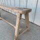 Antique wooden bench