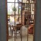 Large industrial mirror 195 cm high