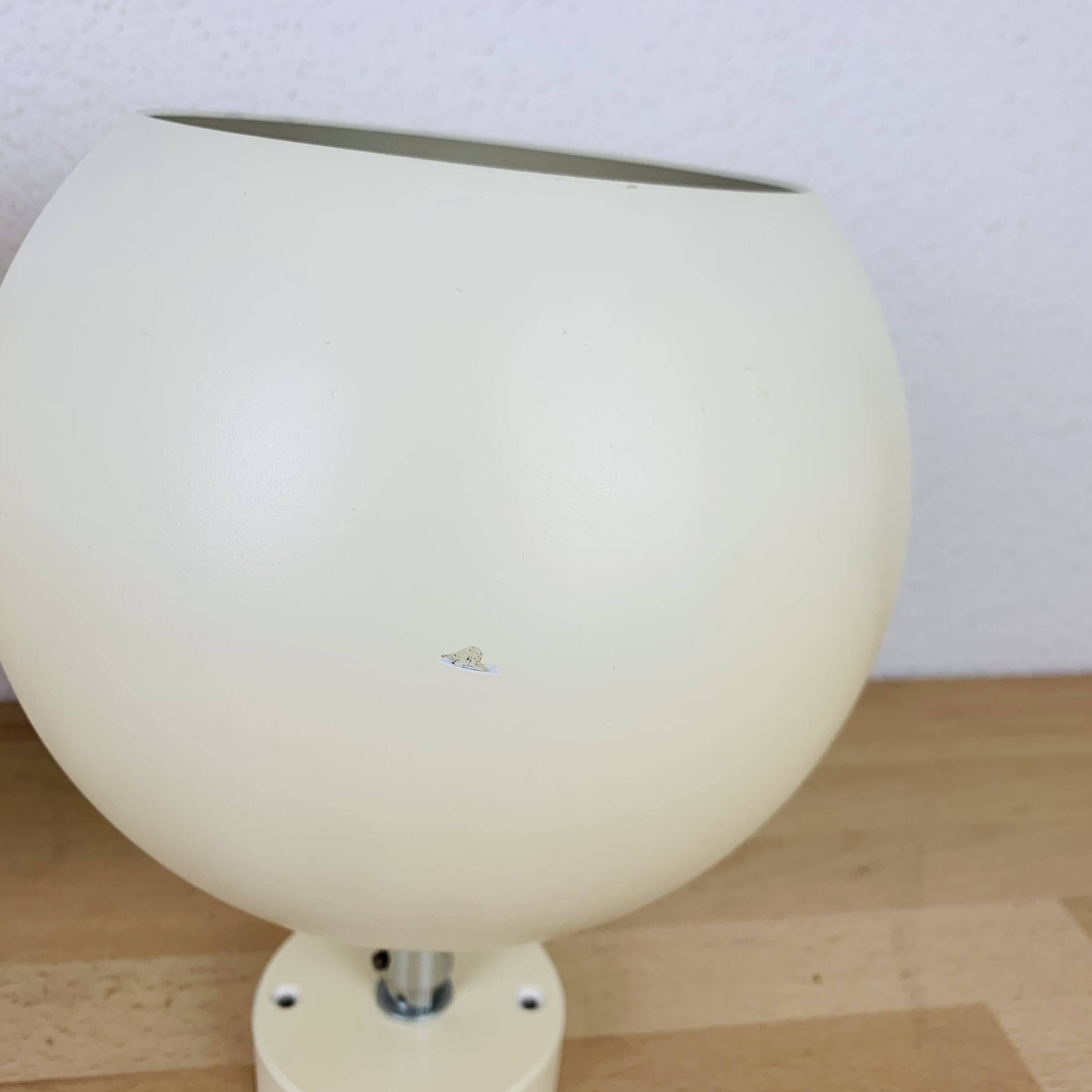 Paire d'appliques spots eyeball orientable, style space age, 70