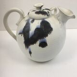 Théière scandinave ceramique  émaillé 60's