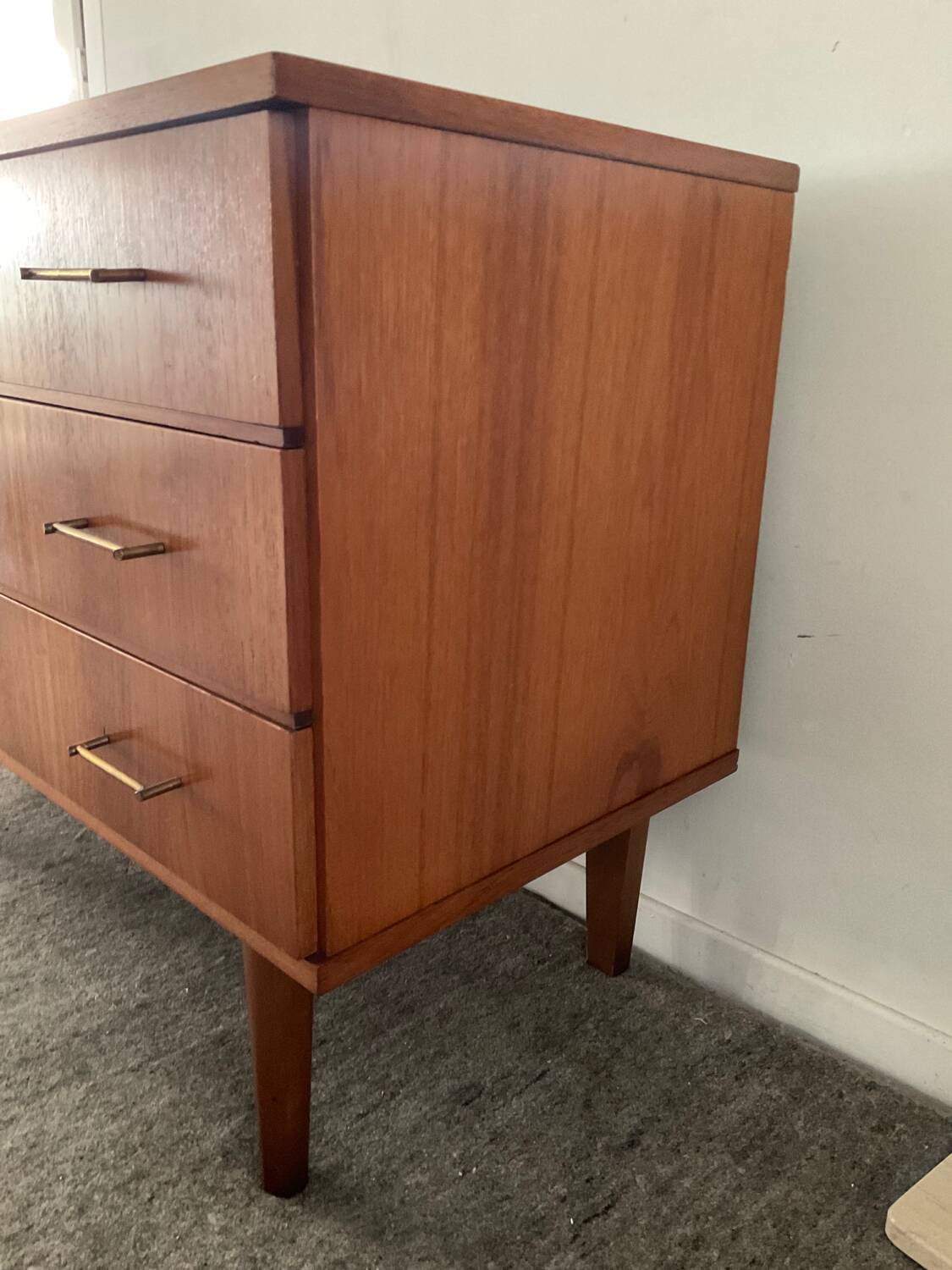 Commode scandinave en teck années 60-70