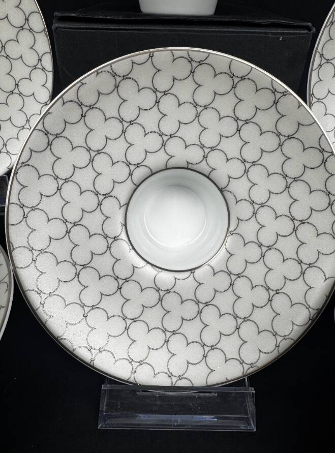 Set of 6 Raynaud Silver coffee cups, shaking cups