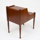 Pair of vintage Danish Scandinavian bedside tables in mahogany – 1950s