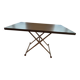 Table that can be transformed into a coffee table with 2 height settings