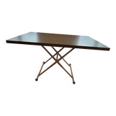 Table transformable en table basse 2 hauteurs