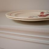 Set of 12 dessert plates, model Véronique de Longwy