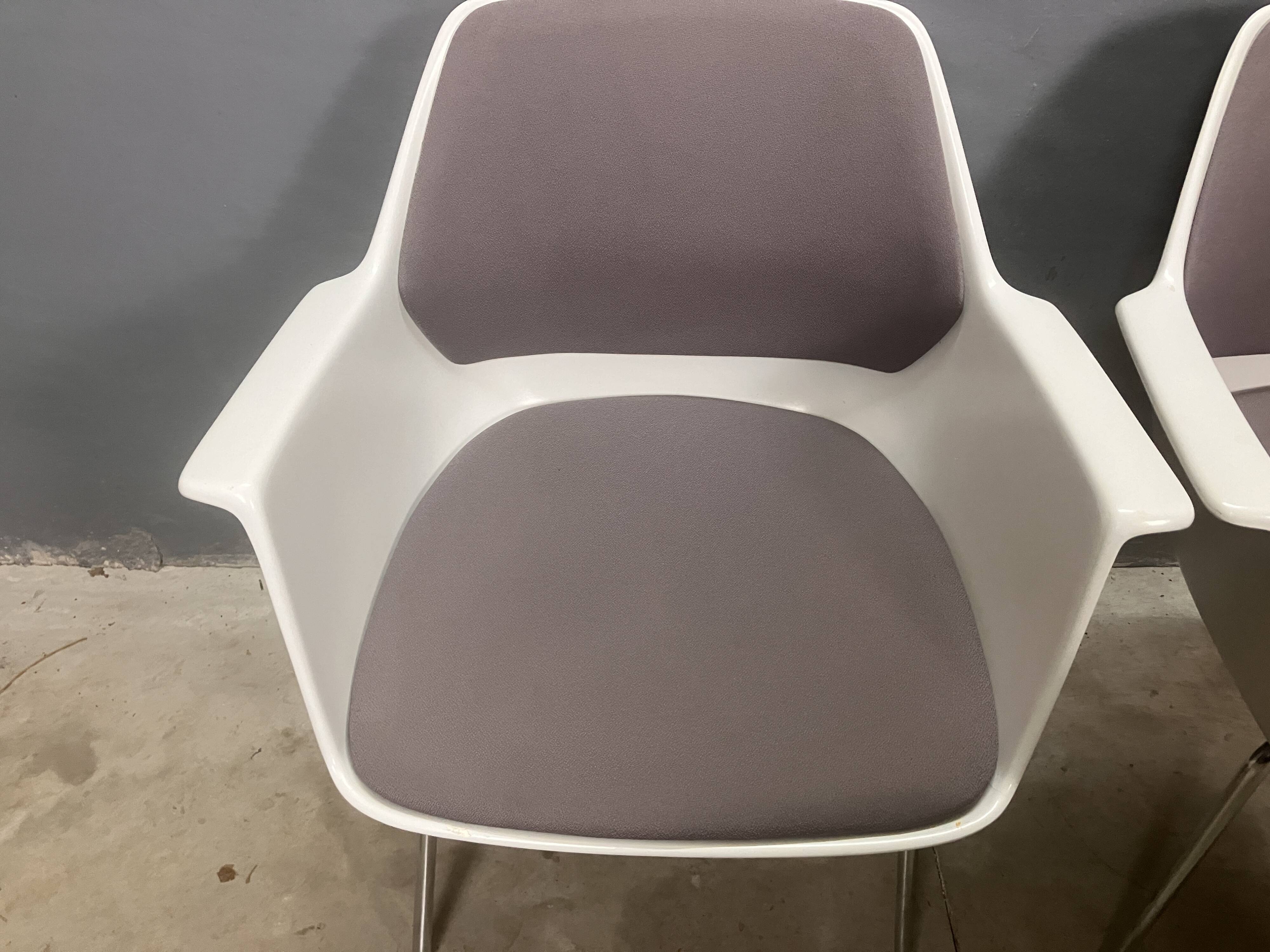 Space Age vintage bucket Chair Georg Leowald Wilkhahn