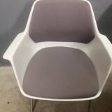 Space Age vintage bucket Chair Georg Leowald Wilkhahn