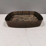 Large Royal Copenhagen Faience dish from the Baca series, by Niels Thorsson