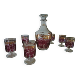 Liquor service in french crystal