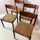 Set: 4x Dining Chair Teak by Poul Volther for Frem Rojle