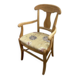 Vintage airbrushed Directory armchair