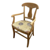 Vintage airbrushed Directory armchair
