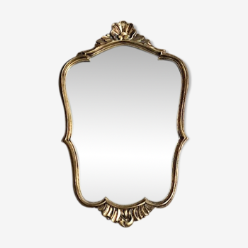 Mirror gilded Baroque style 45x24cm