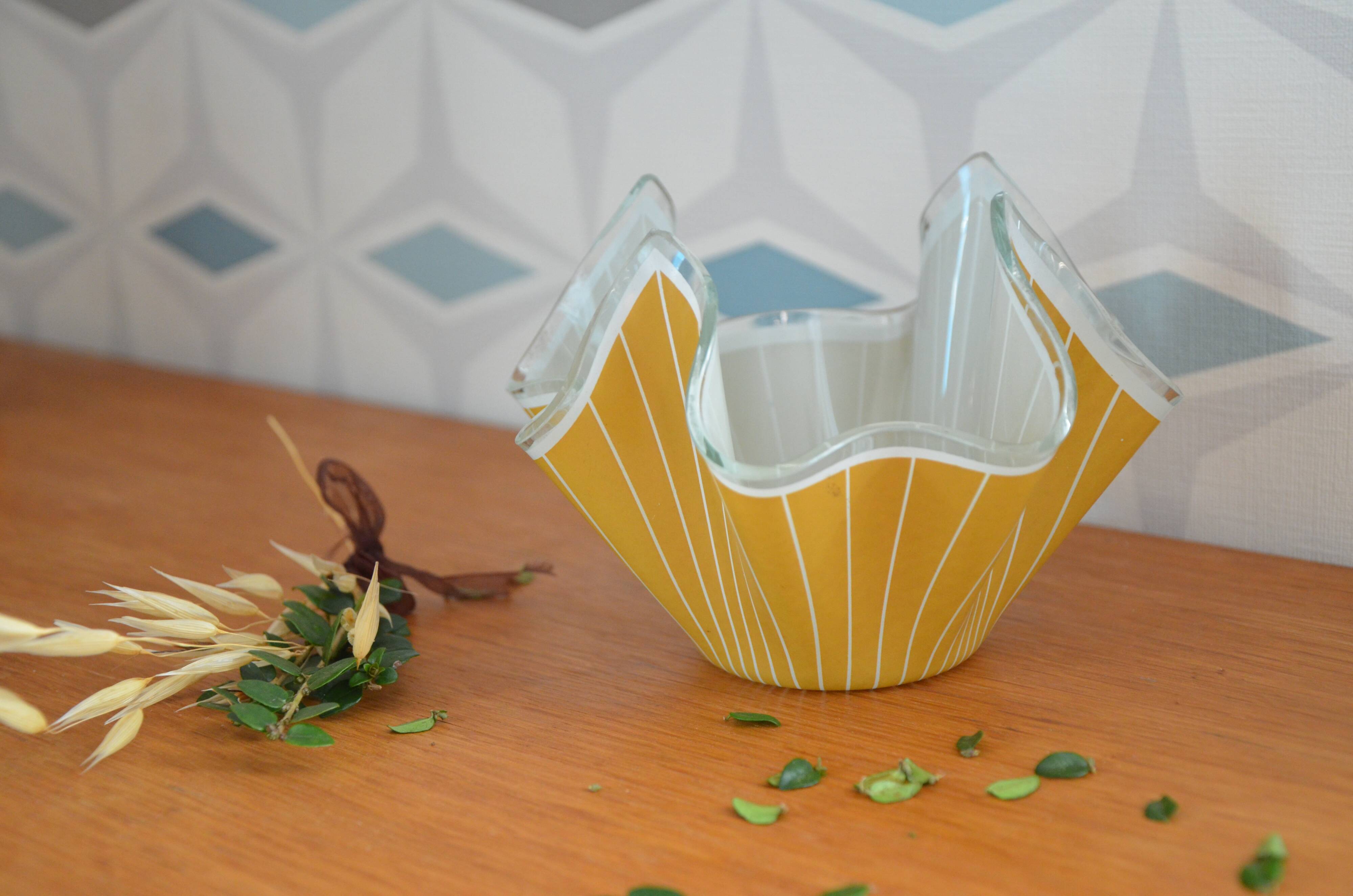 Chance Brothers handkerchief vase