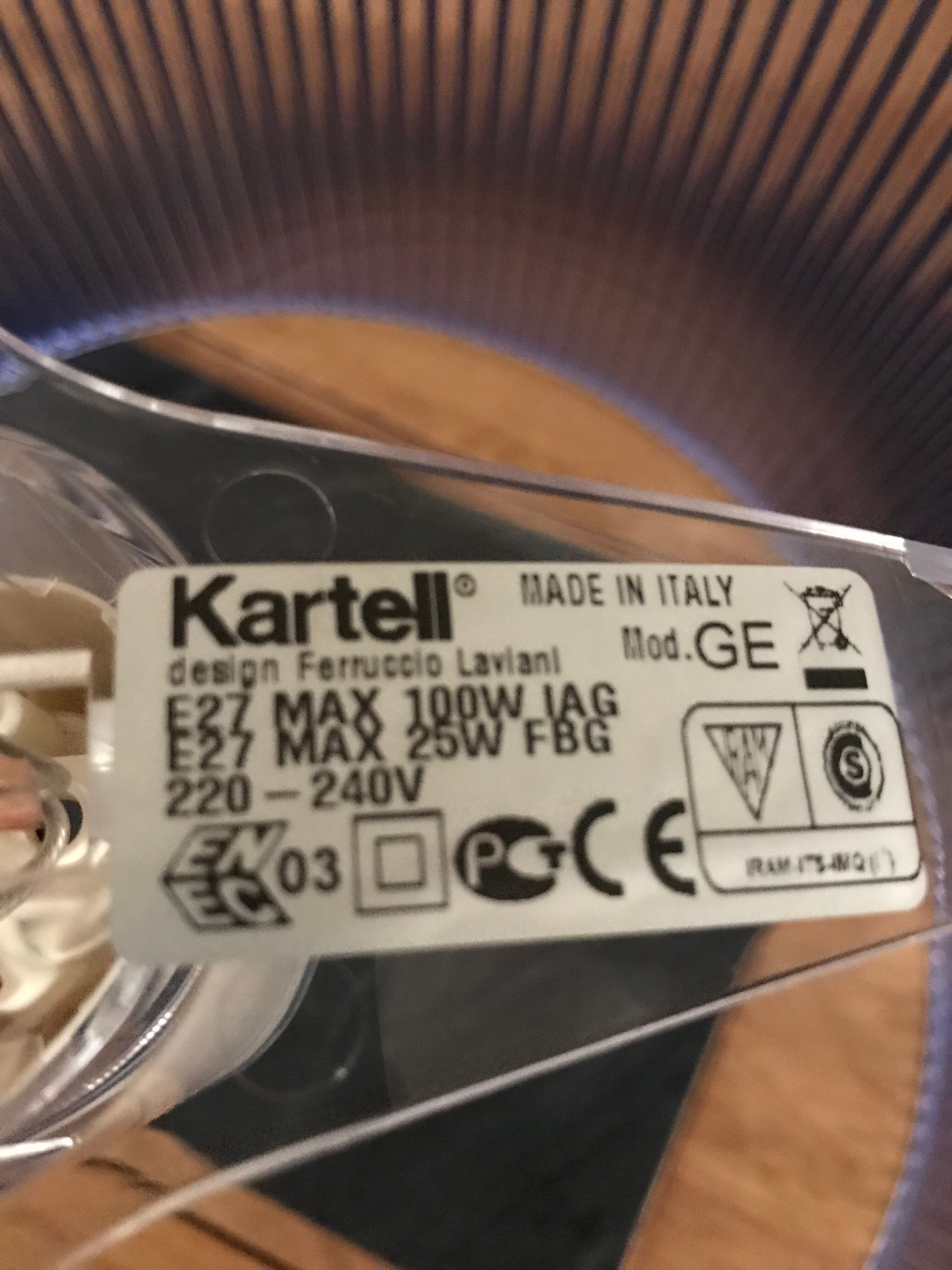 Suspension Kartell Gé