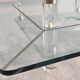 Marais international mtb110 - exceptional coffee table in altuglas & glass