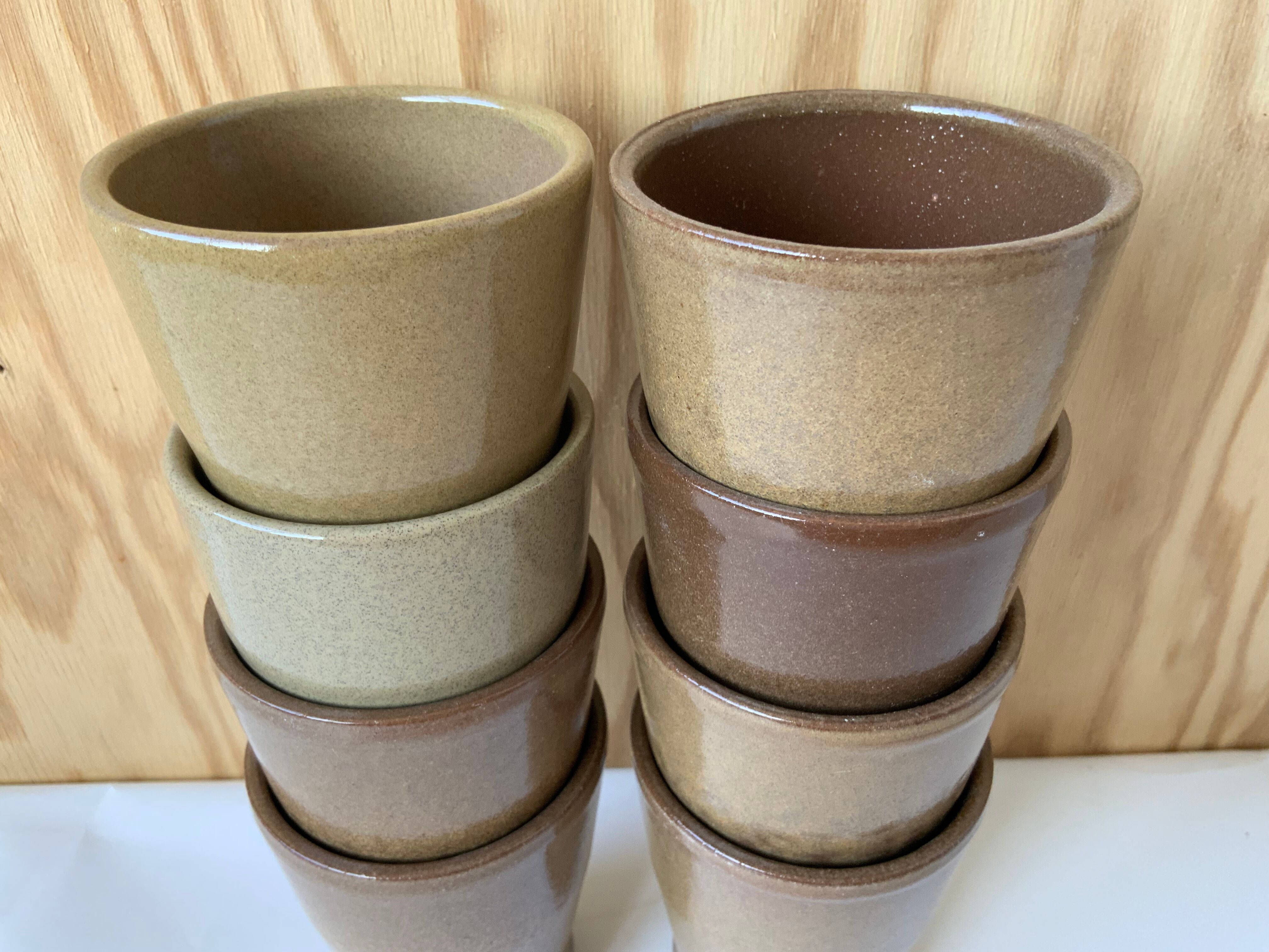 Sandstone cups