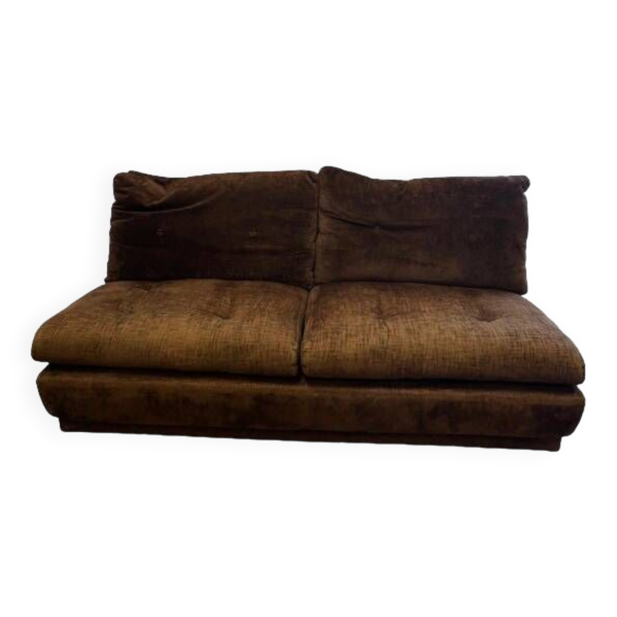 Roche Bobois velvet sofa 70s