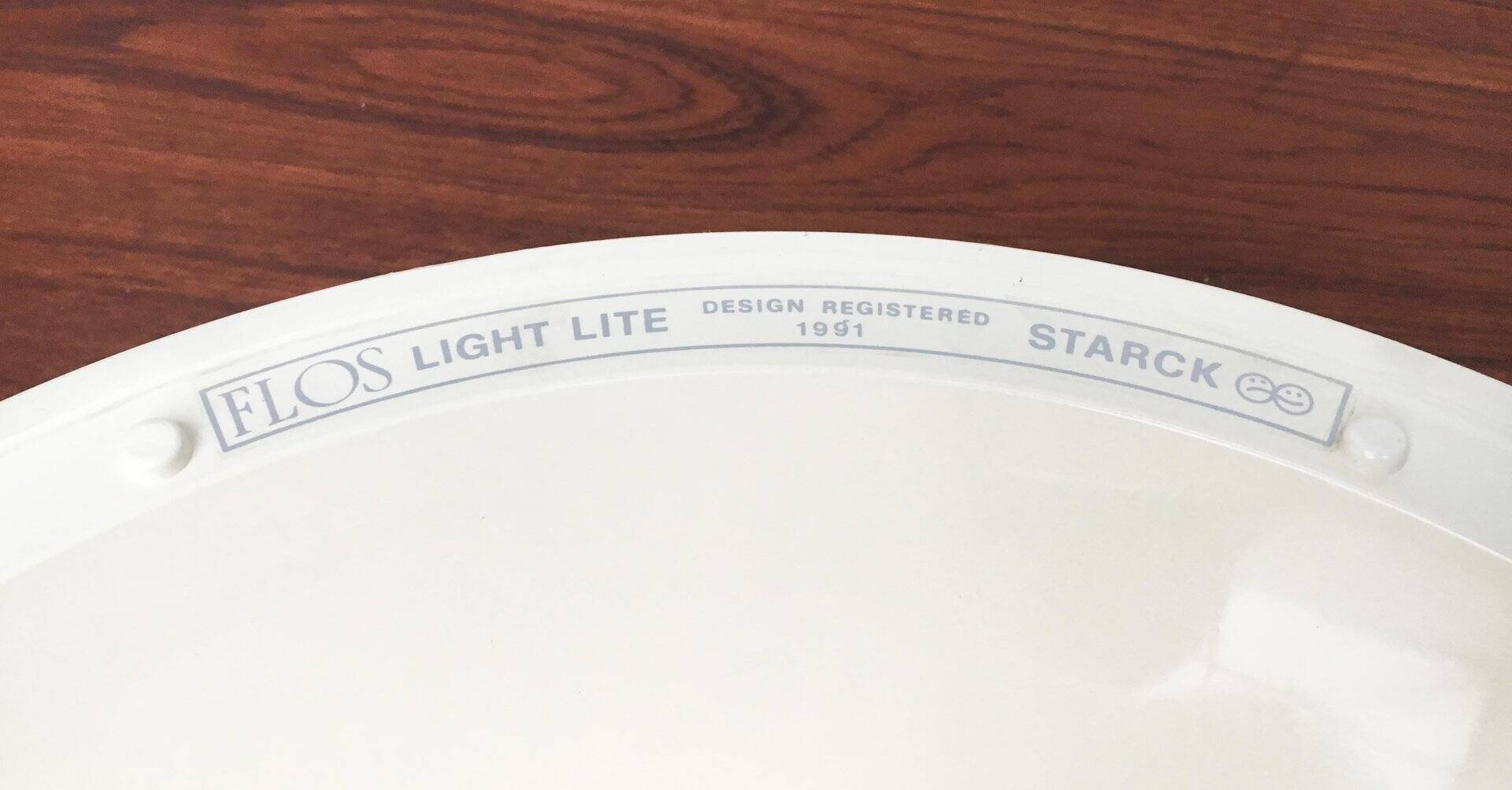 Postmodern Ceiling Lamp Light Lite by Philippe Starck for Flos, 1990s