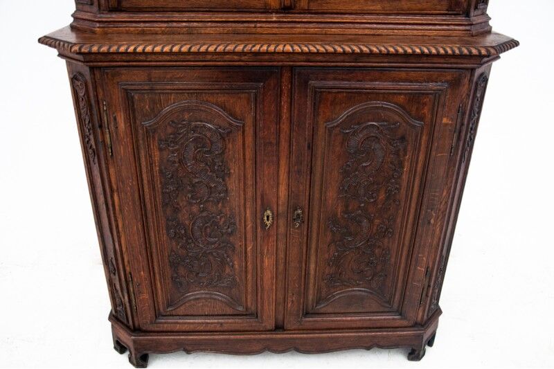 Library display case, France, circa 1880.