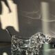 Trinket bowl crystal art Vannes Le Chatel