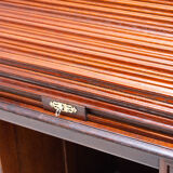 Antique roller blind writing desk 1930s, United Kingdom