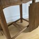 Console, meuble d'appoint vintage 1 tiroir, en bois massif