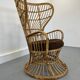 Wicker Chair by Gio Ponti and Lio Carminati, 1960s