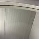 XXL white round wooden wall mirror 1960-1970’s