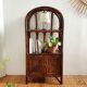 Rattan floor shelf and cannage from the 70s