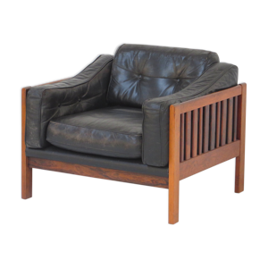 Fauteuil vintage en cuir